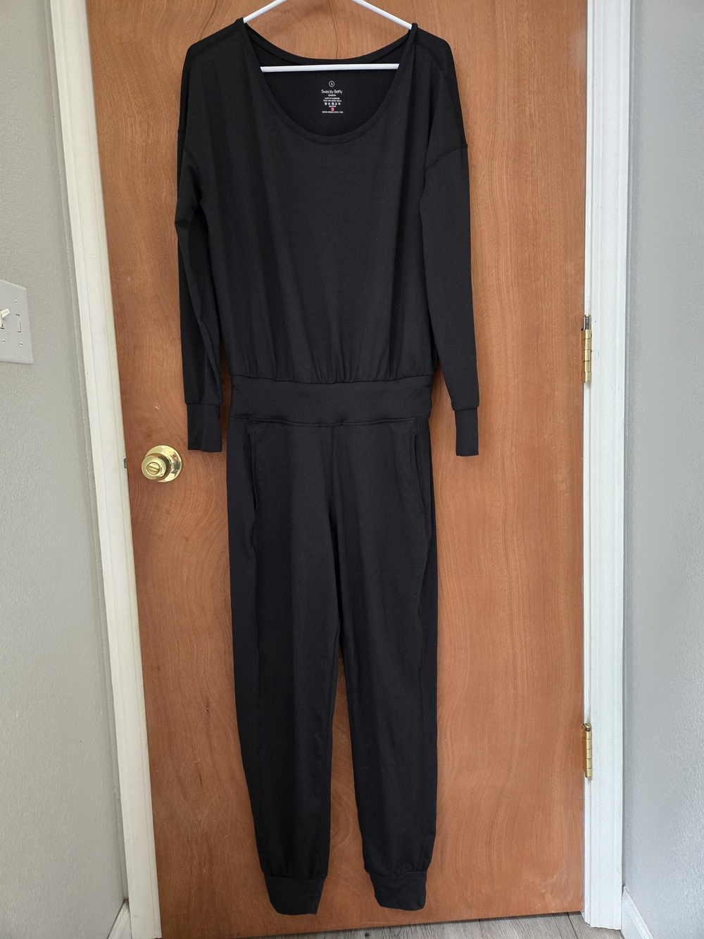 Sweaty Betty Gaia Yoga Jumpsuit Black Small